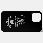 Het leven is het beste wanneer het komt Spinnend � Case-Mate iPhone Case (Achterkant (horizontaal))