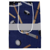 Het leven is Hockey Medium Cadeauzakje (Achterkant)