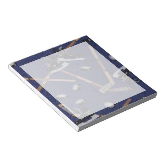 Het leven is Hockey Notitieblok (Schuin)