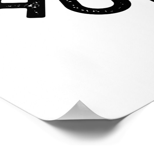 Het leven is Humerus Funny Bone Pun Poster (Hoek)