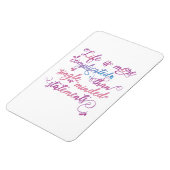 Het leven is ingewikkelder Persoonlijke Groeisloga Magneet (Linkerzijde)