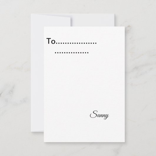 het leven is ironisch dat het verdriet vergt om ge bedankkaart (Achterkant)