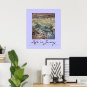 Het leven is Juicy Poster (Thuiskantoor)