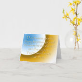 Het leven is kort (bemoedigende briefkaarten) kaart (Gele Bloem)