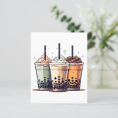 Het leven is kort, drink de boba (Staand voorkant)