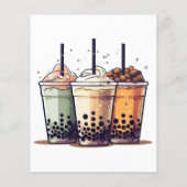 Het leven is kort, drink de boba (Achterkant)