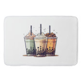 Het leven is kort, drink de boba badmat (Voorkant)