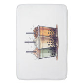 Het leven is kort, drink de boba badmat (Voorkant Verticaal)