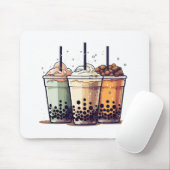 Het leven is kort, drink de boba muismat (Met muis)