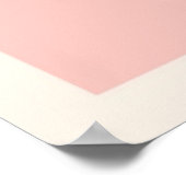 Het leven is kort - Eat dessert eerste citaat Post Poster (Hoek)