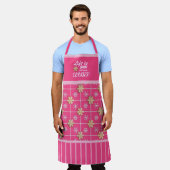 Het leven is kort! Eet meer koekjes! Schort (Gedragen)