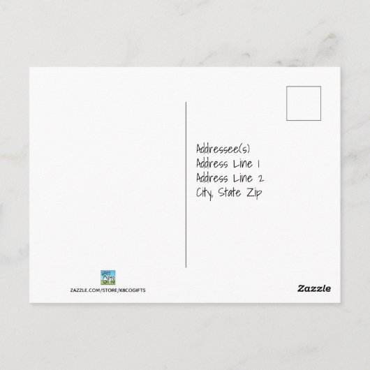 Het leven is kort | Geniet van het leven Briefkaart (Achterkant)