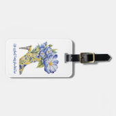 Het leven is kort, Hakken zou niet moeten zijn Bagagelabel (Voorkant horizontaal)