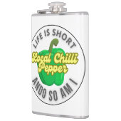 Het leven is kort heupfles (Links)