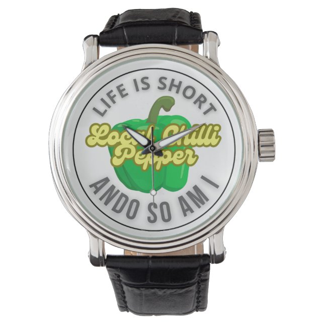 Het leven is kort horloge (Voorkant)
