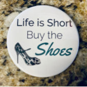 Het leven is kort kopen de schetsen Funny Quote Magneet