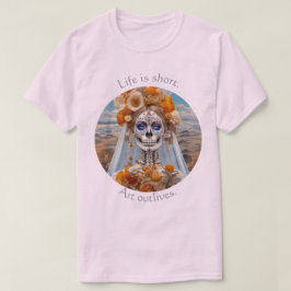 Het leven is kort Kunst overleeft 01 T-Shirt