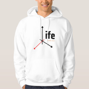 Het leven is kort, leef het hoodie