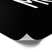 Het leven is kort, maak het vochtige van zijn spon poster (Hoek)