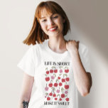 Het leven is kort, maak het zoete Boho Inspiration T-shirt<br><div class="desc">Het leven is kort,  maak het zoete Boho Inspiration Quote</div>
