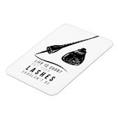 Het leven is kort, maar je moet niet weg. magneet (Linkerzijde)