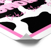 Het leven is kort Neem een kort poster (Hoek)