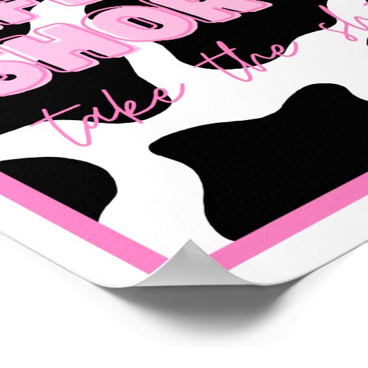 Het leven is kort Neem een kort poster (Hoek)