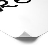 Het leven is kort Poster, 4 formaten, 5 papiersoor Poster (Hoek)