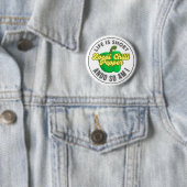 Het leven is kort ronde button 5,7 cm (In situ)