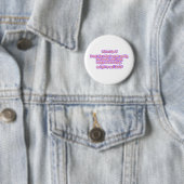 Het leven is kort ronde button 5,7 cm (In situ)