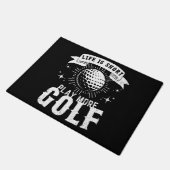 Het leven is kort. Speel meer golf Deurmat (Schuin)