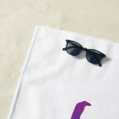 Het leven is kort. strandlaken (In situ)