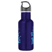 Het leven is kort. waterfles  (Achterkant)