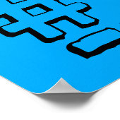 Het leven is kort, YOLO Poster (Hoek)