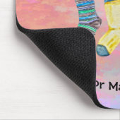 Het leven is korte Sokken Gezegden citeert roze Wa Muismat (Hoek)