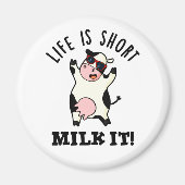 Het leven is korter dan de Koe. Magneet (Voorkant)
