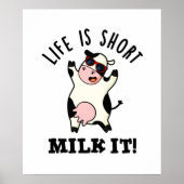 Het leven is korter dan de Koe. Poster (Voorkant)