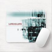 Het leven is leven muismat (Met muis)