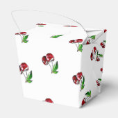 Het leven is lief, Cherry Party Snoep Favor Box Bedankdoosjes (Achterkant)