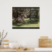 Het leven is maar een droom poster (Keuken)