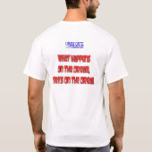 Het leven is maar een droom... t-shirt (Achterkant)