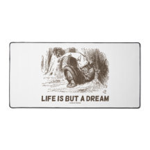 Het leven is maar een droomwonderland dat de rode 