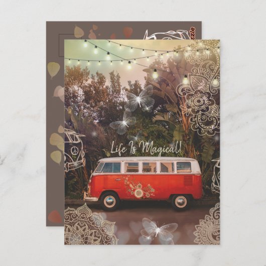 Het leven is Magisch Briefkaart (Voorkant / Achterkant)