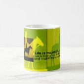 Het leven is Majestic Koffiemok (Center)