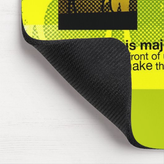 Het leven is majestueus muismat (Hoek)