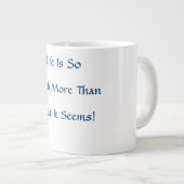 Het leven is meer grote koffiekop (Voorkant rechts)