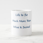 Het leven is meer grote koffiekop (Voorkant)