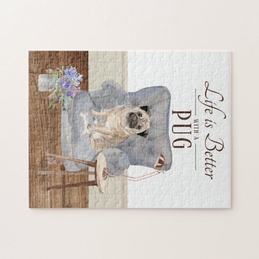 Het leven is met een puzzel (Horizontaal)