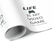 Het leven is mijn videogame (Halo) Cadeaupapier (Rol Hoek)