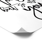 Het leven is moeilijk, dus je Inspirerend prijsopg Poster (Hoek)